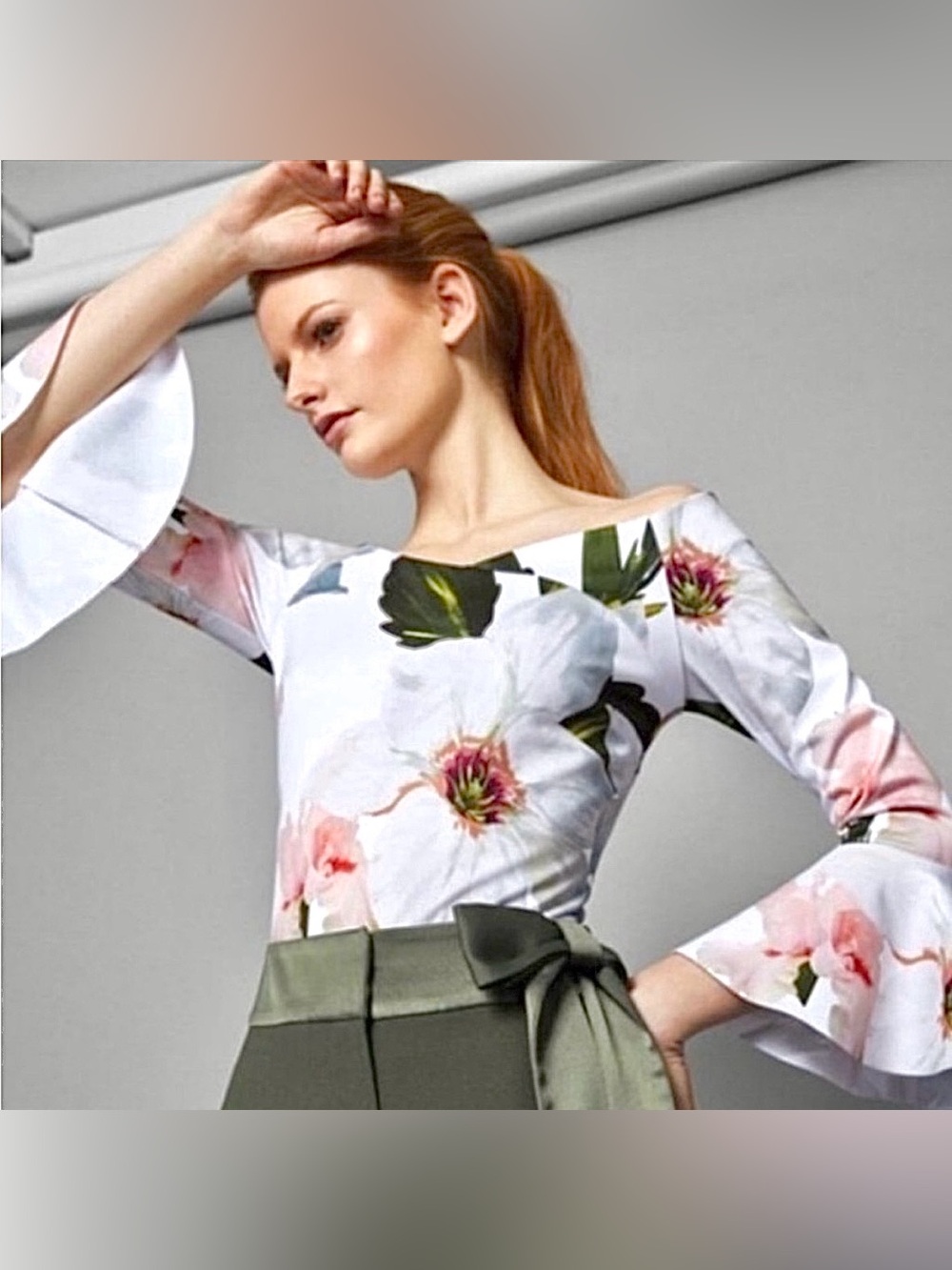 Ted Baker Veleita Chatsworth Bloom top